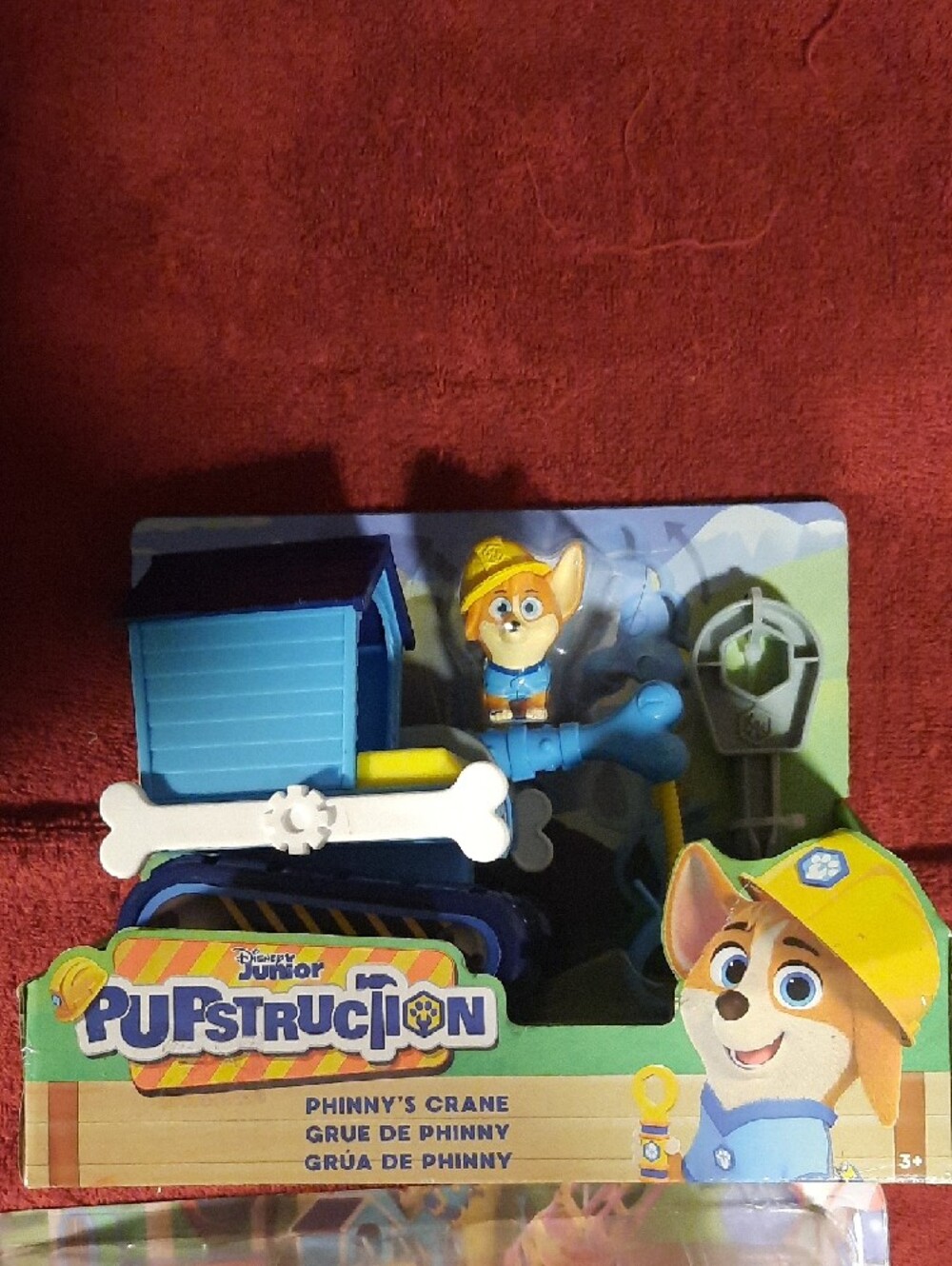 Pupstruction Bundle Phinny's Crane Playset And 5 Piece Figurines Set - Picture 3 of 4